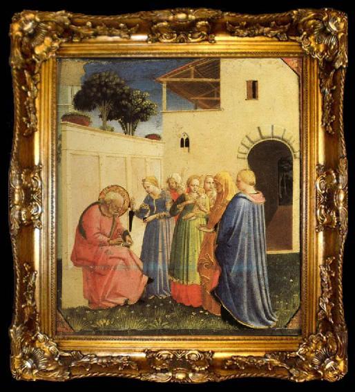 framed  Fra Angelico The Naming of the Baptist, ta009-2